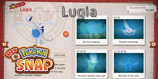 New Pokemon Snap - How To Find Lugia (All Stars)