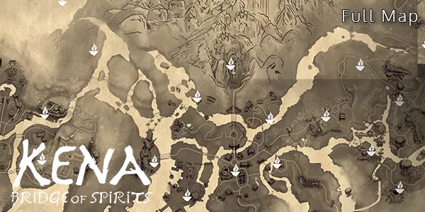 Kena: Bridge Of Spirits - Full Map - Complete