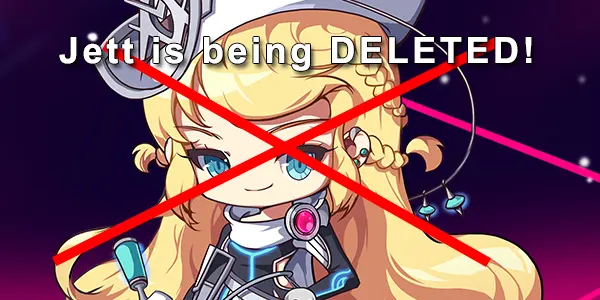 MapleStory Jett Class is being DELETED!