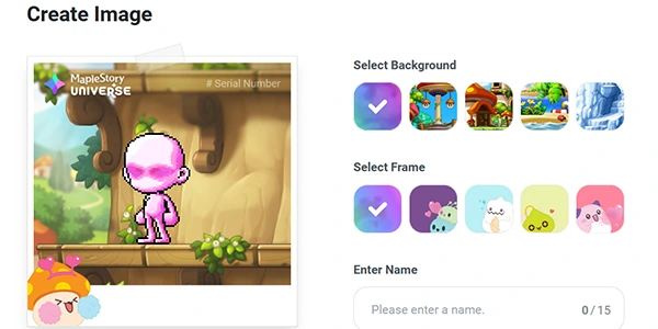 MapleStory Universe Character Creation Event!