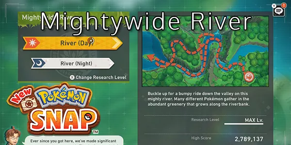 New Pokemon Snap - Mightywide River
