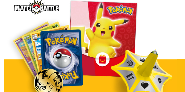 10 Sealed 2022 Pokemon McDonald's Match Battle TCG Card Packs - English, Factory Sealed