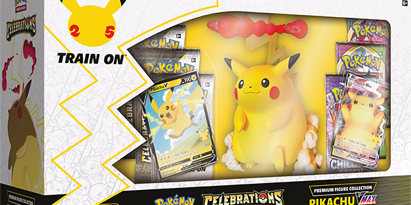Opening Pokemon Celebrations Premium Figure Collection - Pikachu VMAX