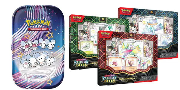 All Paldean Fates Products for Pokemon TCG
