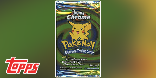 Pokemon Topps Chrome Trading Cards Series 1