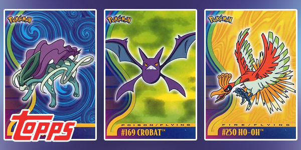 Pokemon Topps Johto League Champions Trading Cards