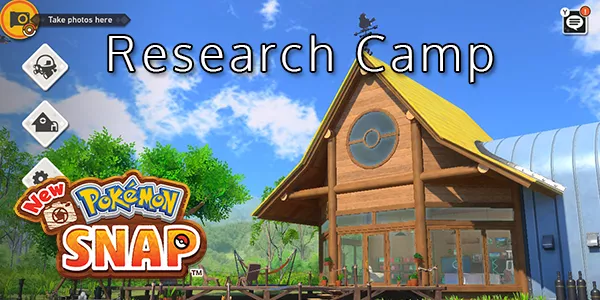 New Pokemon Snap - Research Camp - Pokemon List