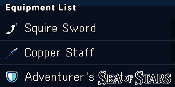 Sea Of Stars Equipment List