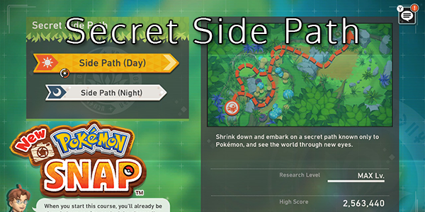 New Pokemon Snap - Secret Side Path