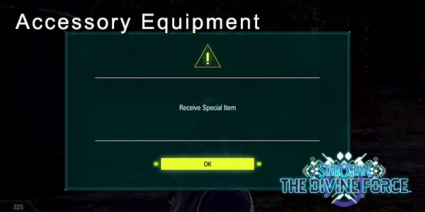 Star Ocean: The Divine Force - Accessory Equipment
