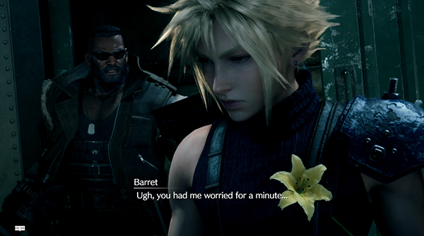 Barret Worried FF7R