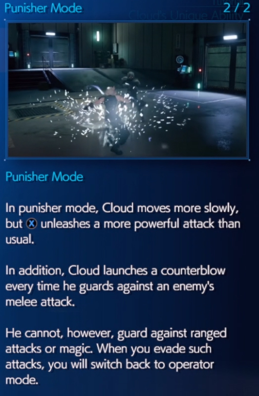 Cloud Punisher Mode