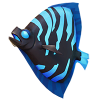 Black Blue Shield Fish