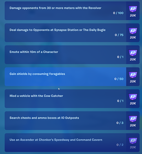 Week 3 Quests