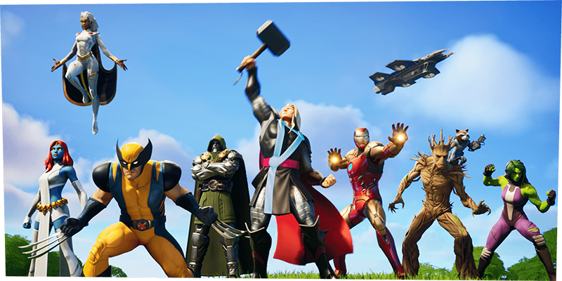 Fortnite Marvel Collab