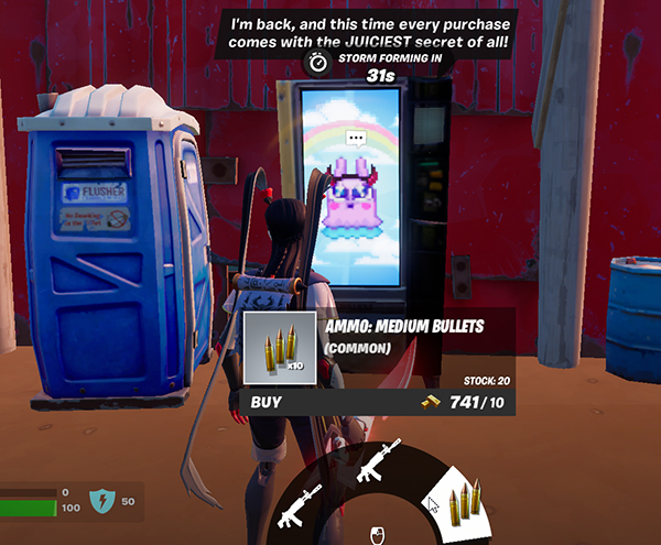 Fortnite Spend Bars