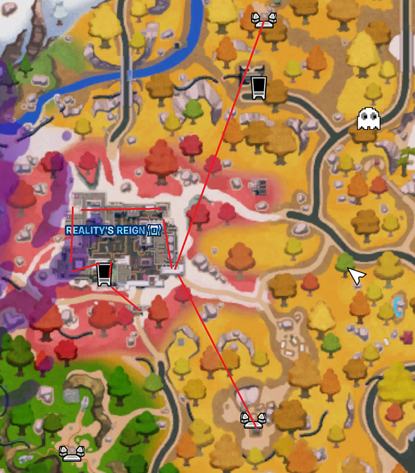 Reality Reign Map