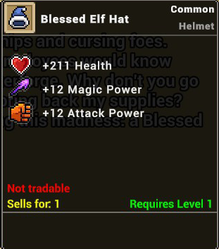 Blessed Elf Hat