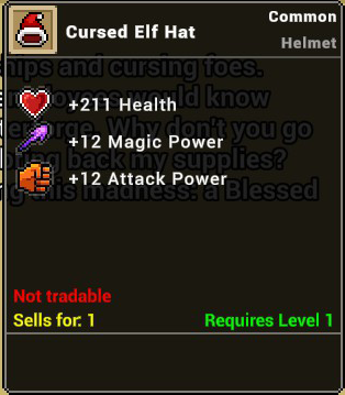 Cursed Elf Hat