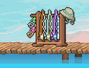 Fishing Rack