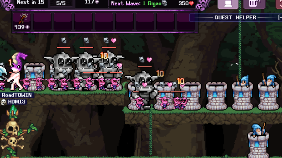 Tower Defence Mini Game