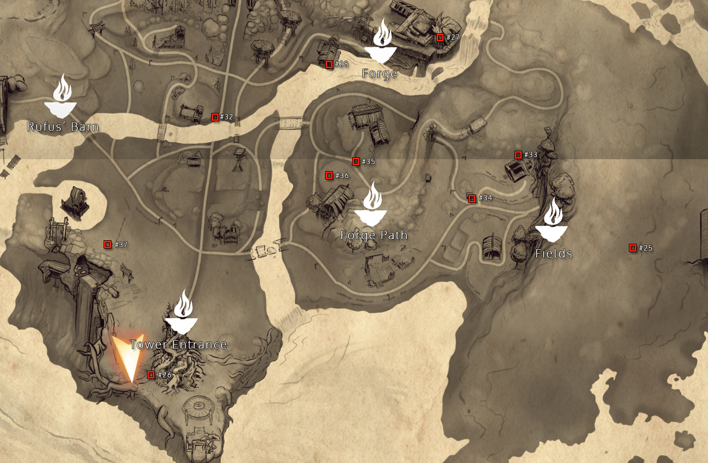 Fields Rot Hat Locations