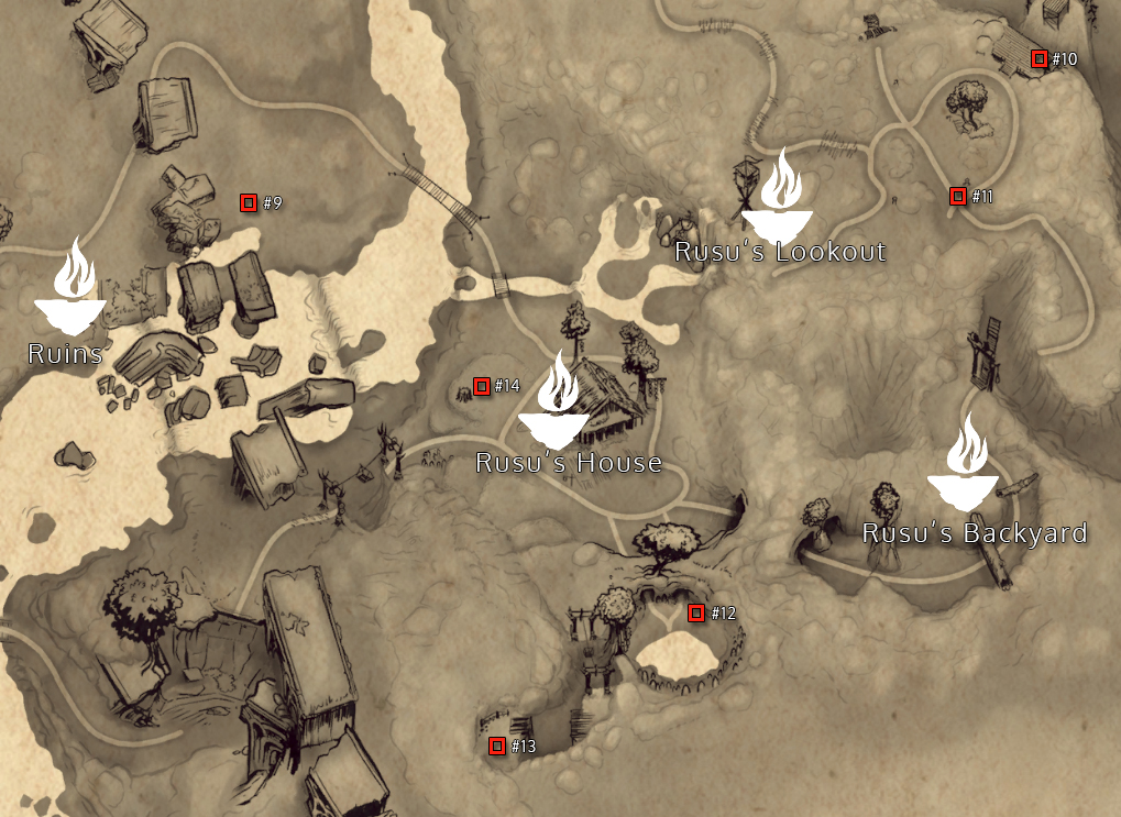 Rusu Mountain Rot Hat Map