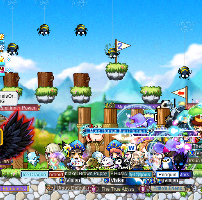 GM Event Good MapleStory Fun with GMs! Round 4 V Update Official