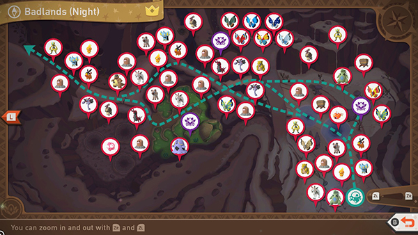Barren Badlands Night - Complete Map