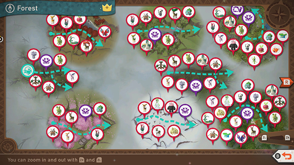 Elsewhere Forest - Complete Map