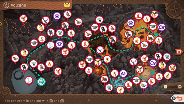 Fireflow Volcano - Complete Map