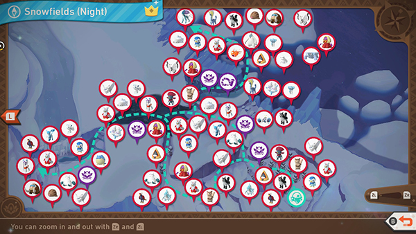 Shiver Snowfields - Night - Complete Map