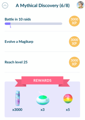 Pokémon Go and Mew: How to finish Mythical Discovery Field