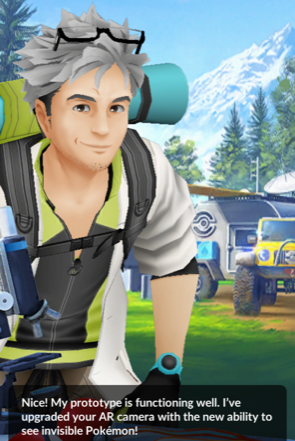 Professor Willow - Pokemon GO