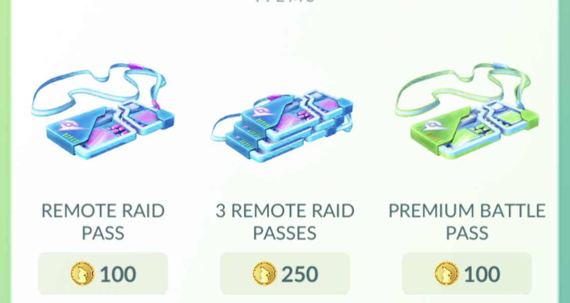 Raid Passes