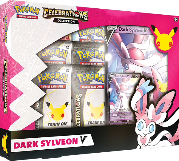 Pokemon TCG Celebrations Collections Dark Sylveon V