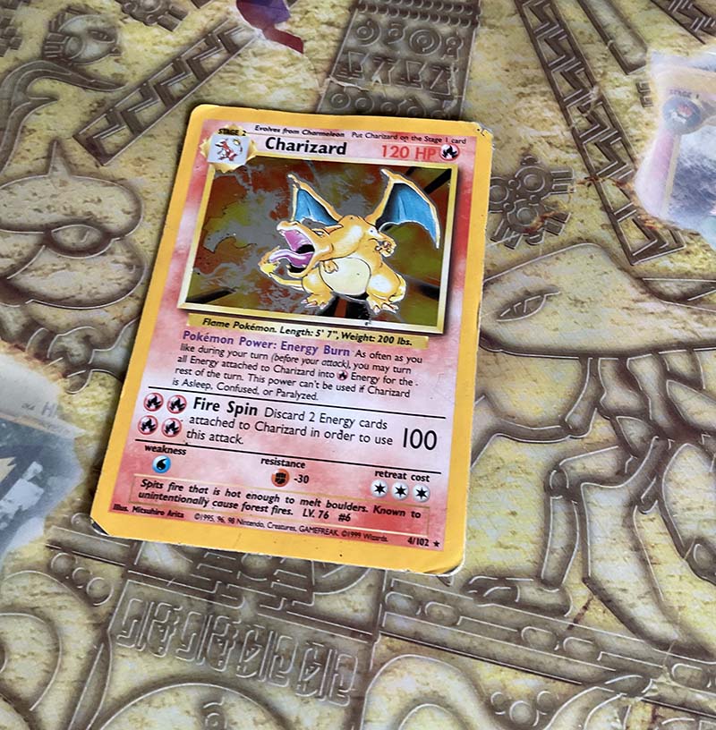 Scuffed Charizard TCG